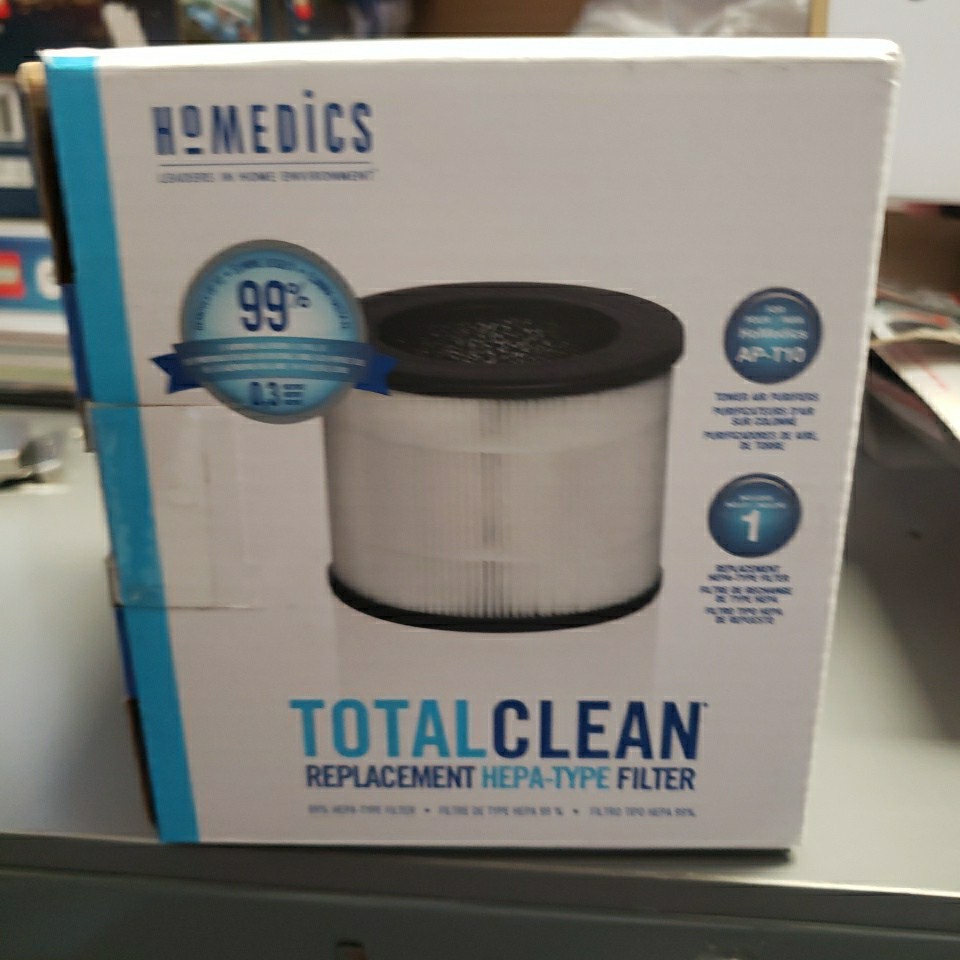 HOMEDICS TotalClean Replacement 99% HEPA-TYPE FILTER~AP-T10