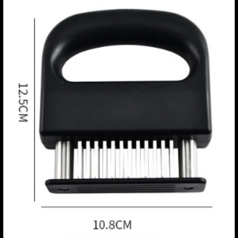 JY COOKMENT Meat Tenderizer Tool 48 Stainless Steel Needle Blades BBQ Kitchen