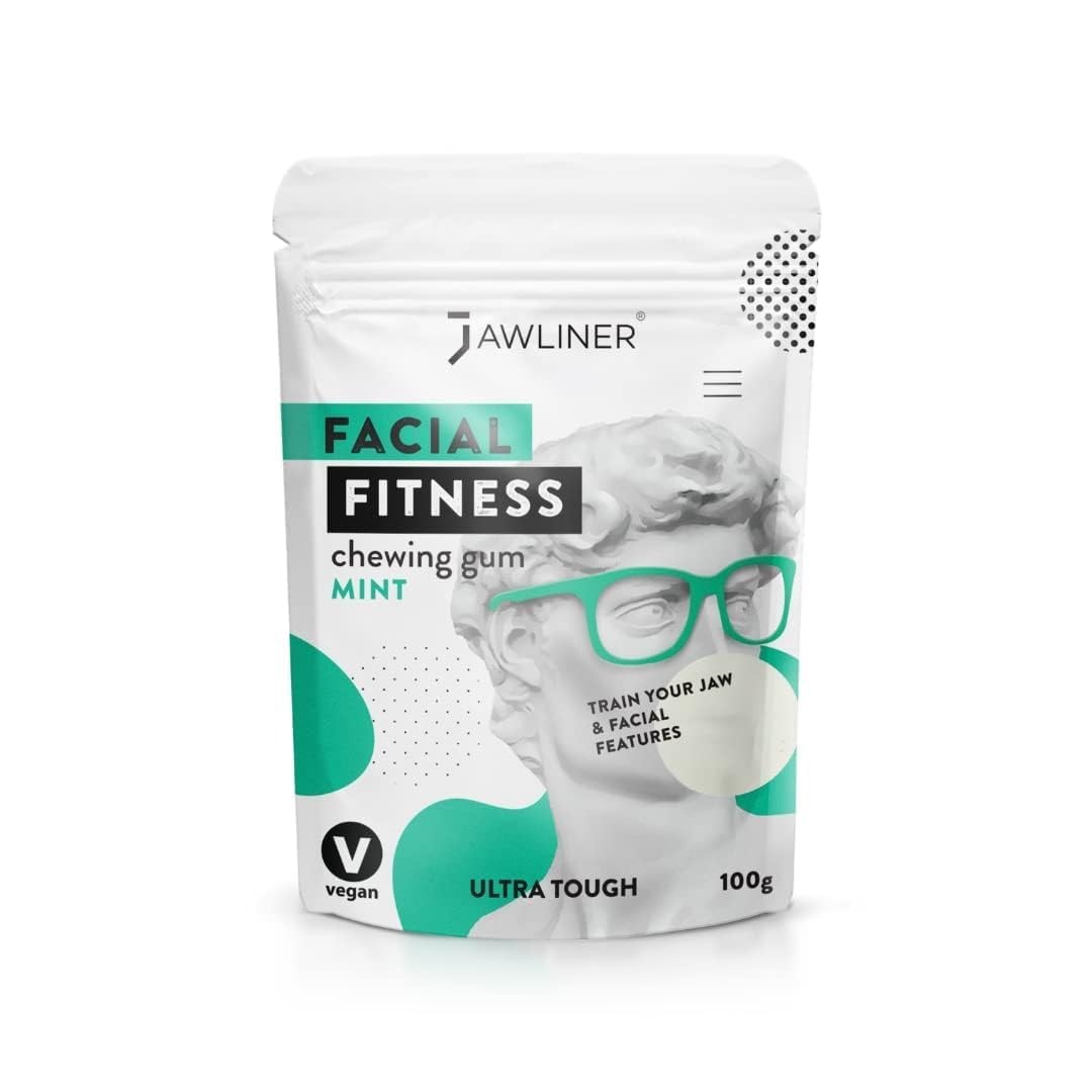 Handmade Sugar-Free Mint Jawline Gum for Mewing – 12 Weeks Coaching Pack