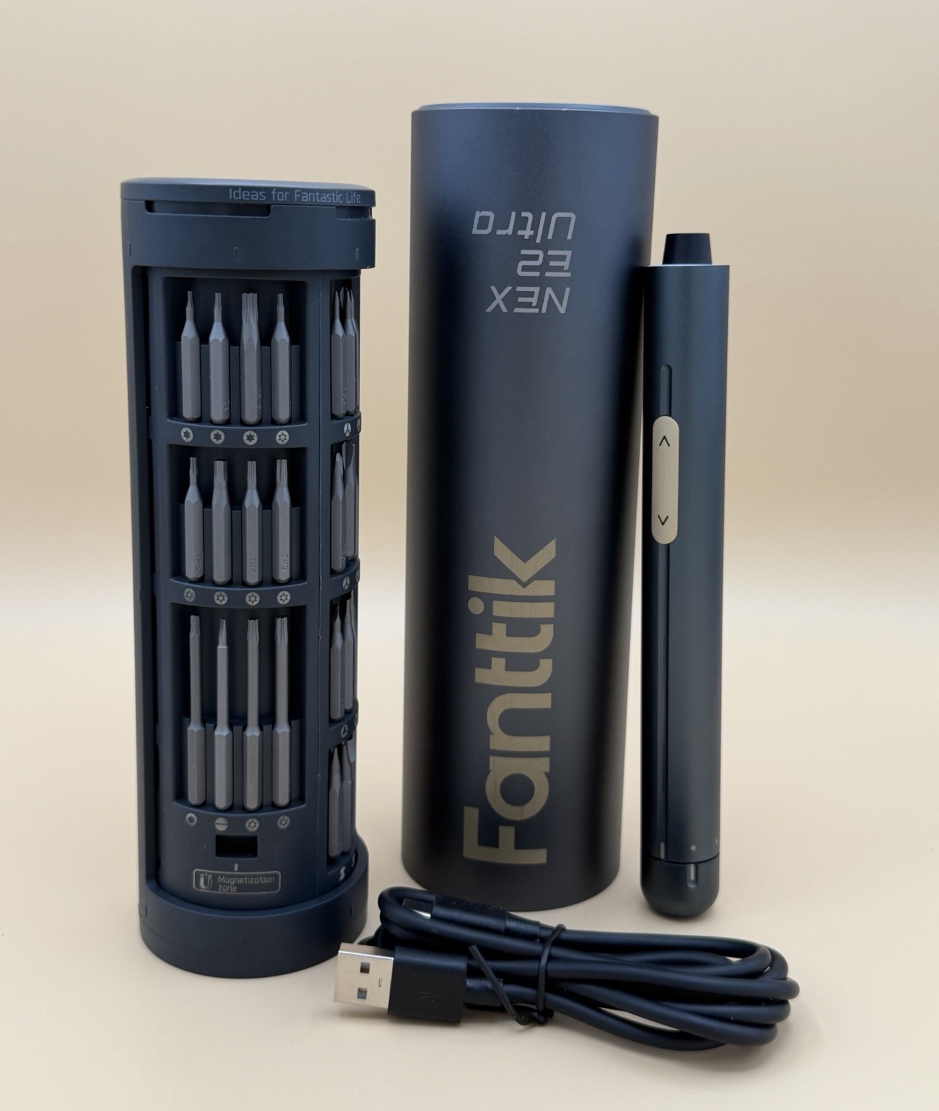 Fanttik NEX E2 Ultra Electric Precision Screwdriver 50-Bit Set New No Retail Box