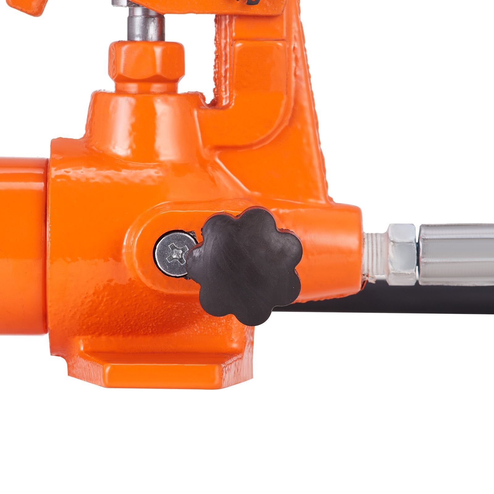 10 Ton Hydraulic For RAM Kit with Pump, 4.6ft Hose, Storage Case