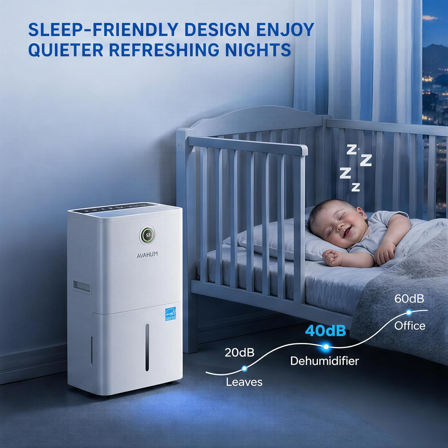 5-Year Limited Warranty150 Pint 2026 Energy Star Dehumidifier for Basement with