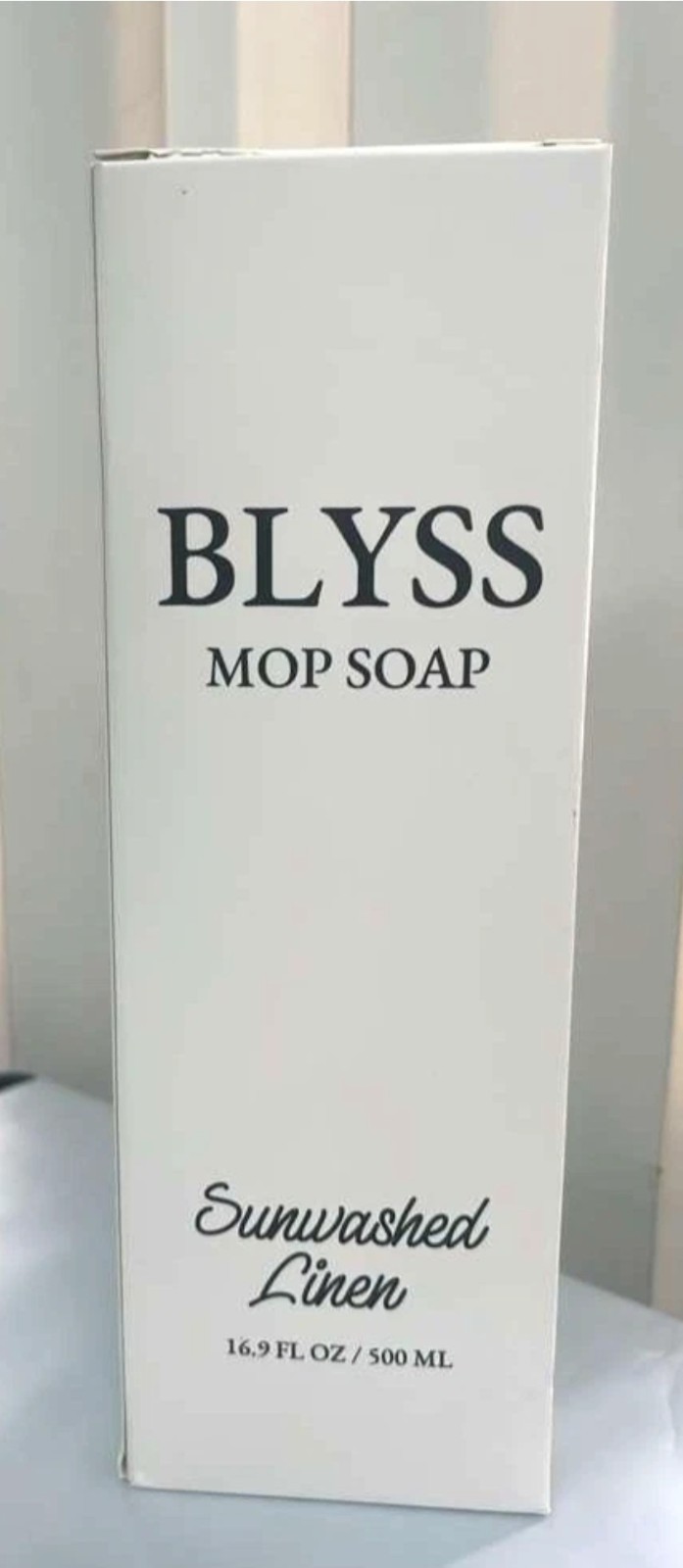 Blyss Mop Soap Sun washed Linen 16.9 Fluid Oz exp 12/2028