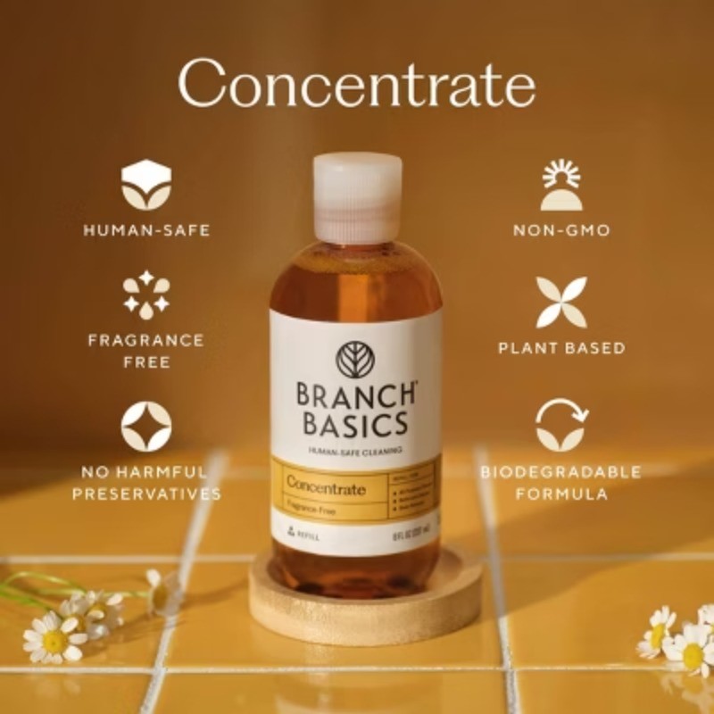 Branch Basics Fragrance-Free Concentrate All-Purpose Cleaner – 8oz