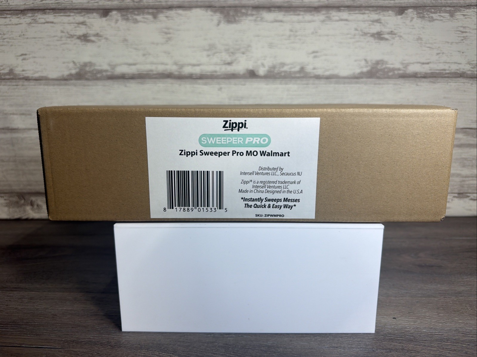 Zippi Sweeper Pro – 2025 New and Improved Lightweight, Hardwood, Tile, Corners
