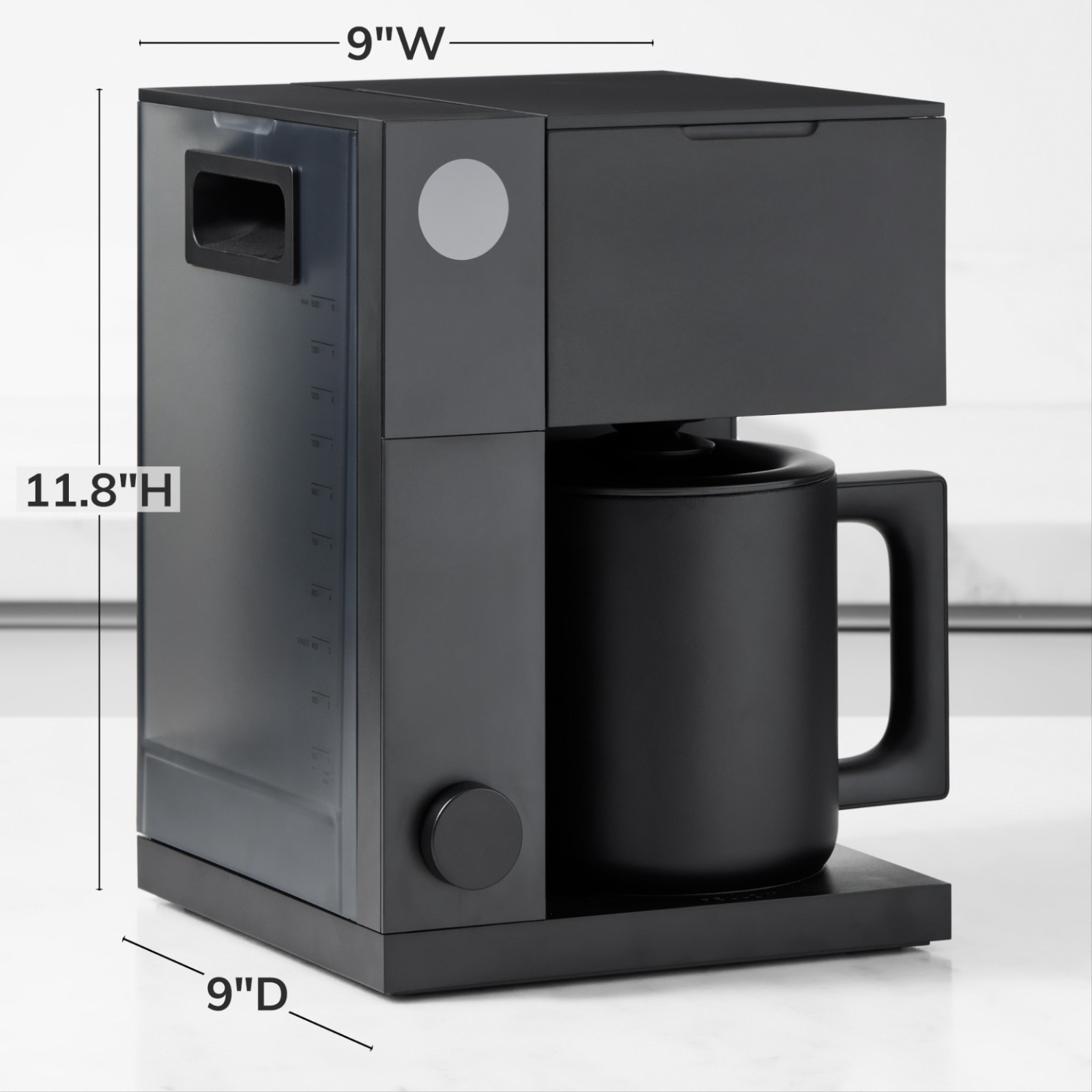 Fellow Aiden Precision Coffee Maker, Thermal Carafe 10 Cup Capacity, Black – NEW