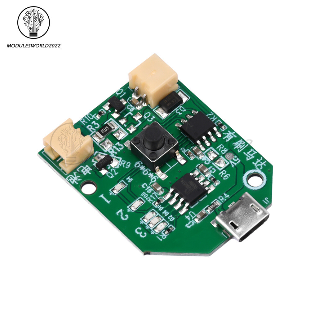 3.7V Universal USB Rechargeable Small Fan Circuit Board Mobile Fan Control Board