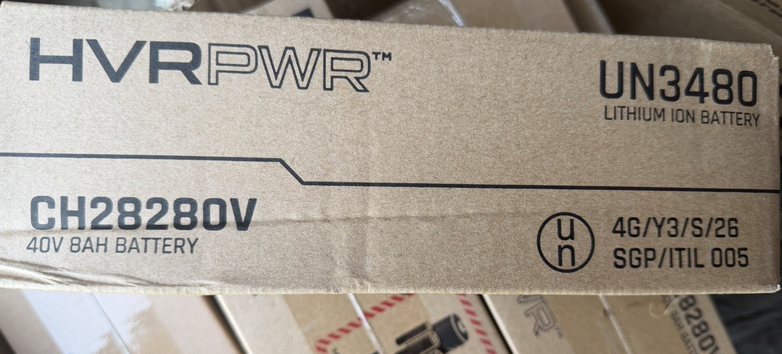 Hoover HVRPWR CH28280V 40V 8Ah Lithium-Ion Battery Pack Black