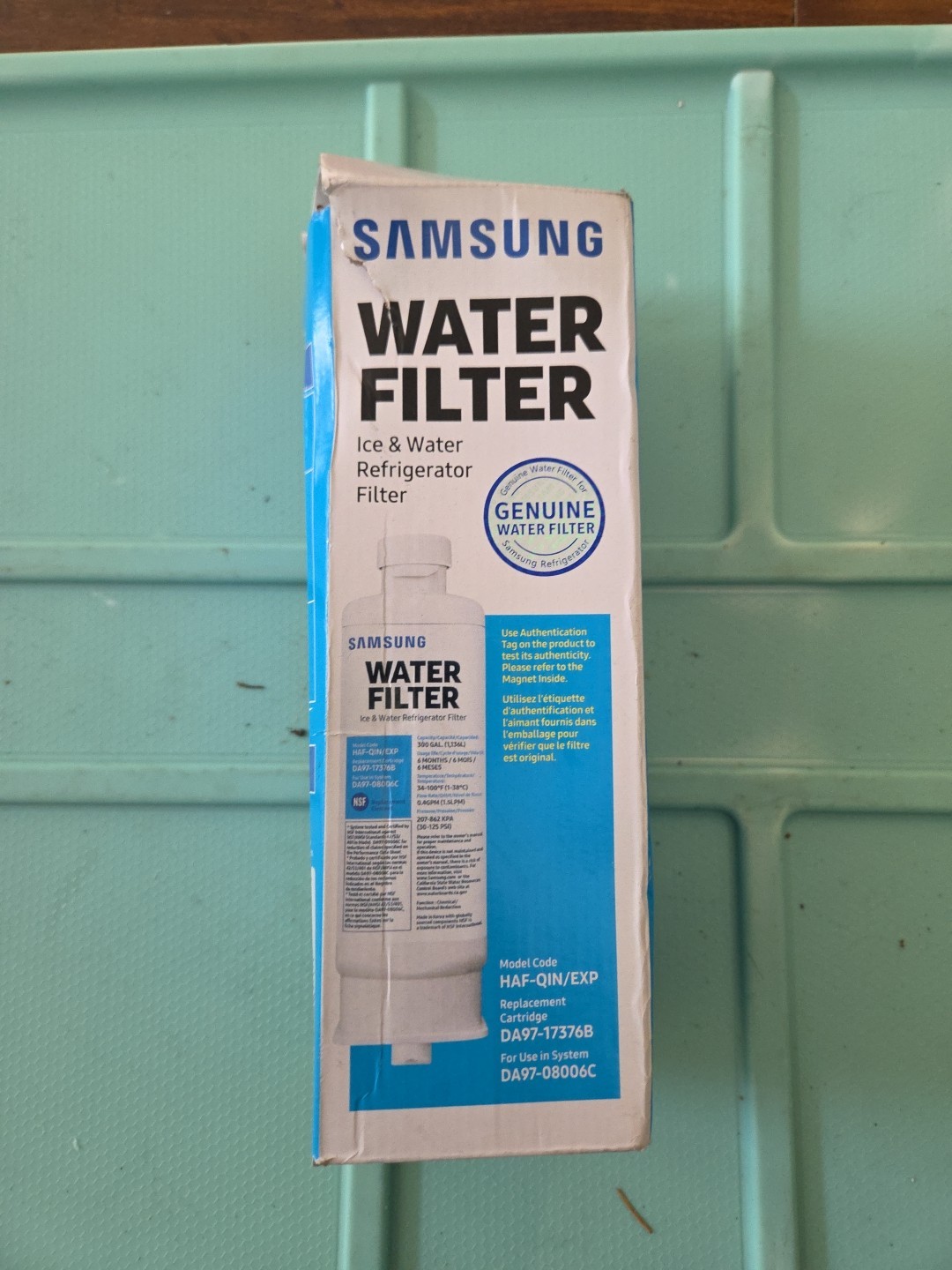 Genuine Samsung DA29-00020B HAF-QIN/EXP REFRIGERATOR Water Filter – New