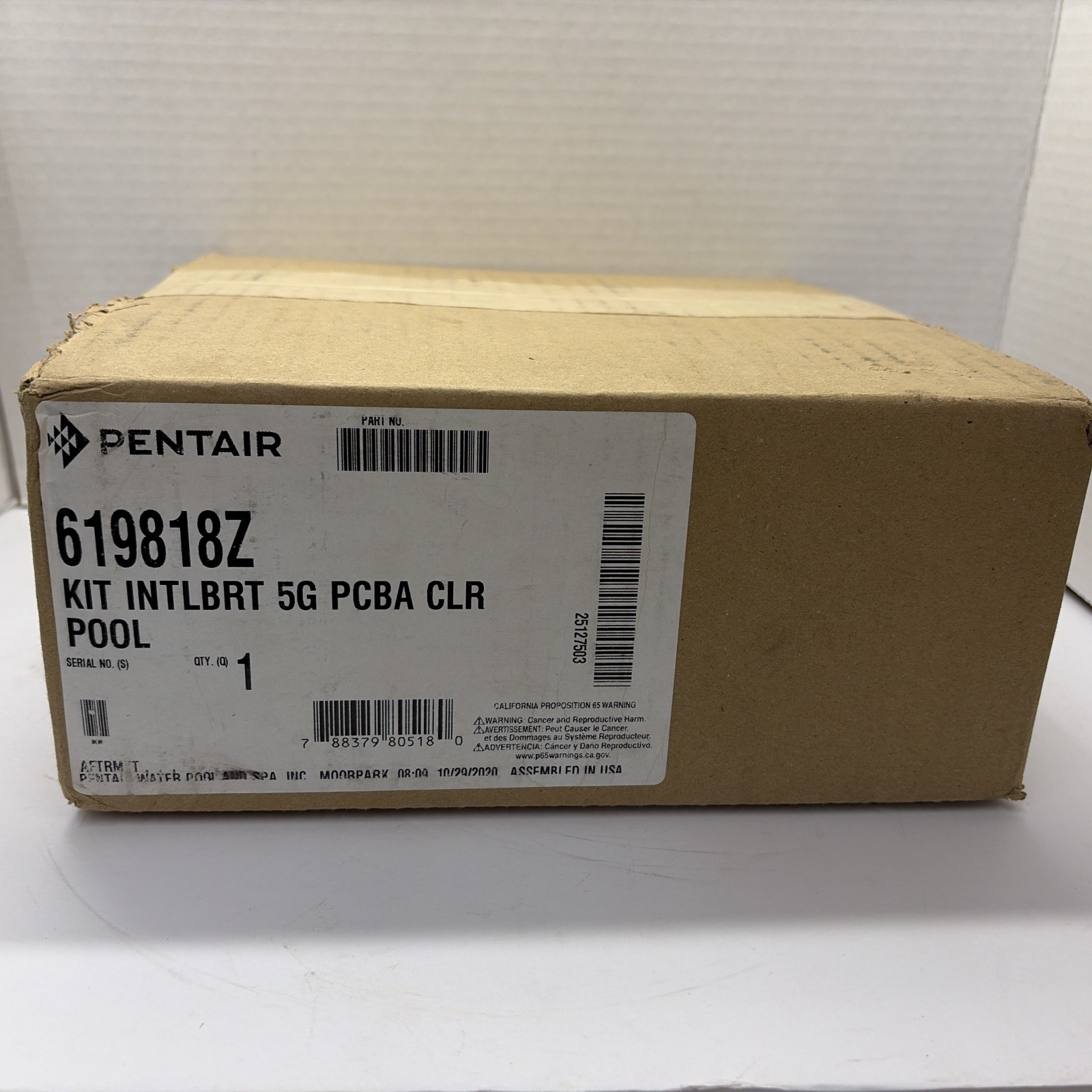Pentair 619818Z IntelliBrite 5G PCBA CLR Pool Light Repair Kit NEW