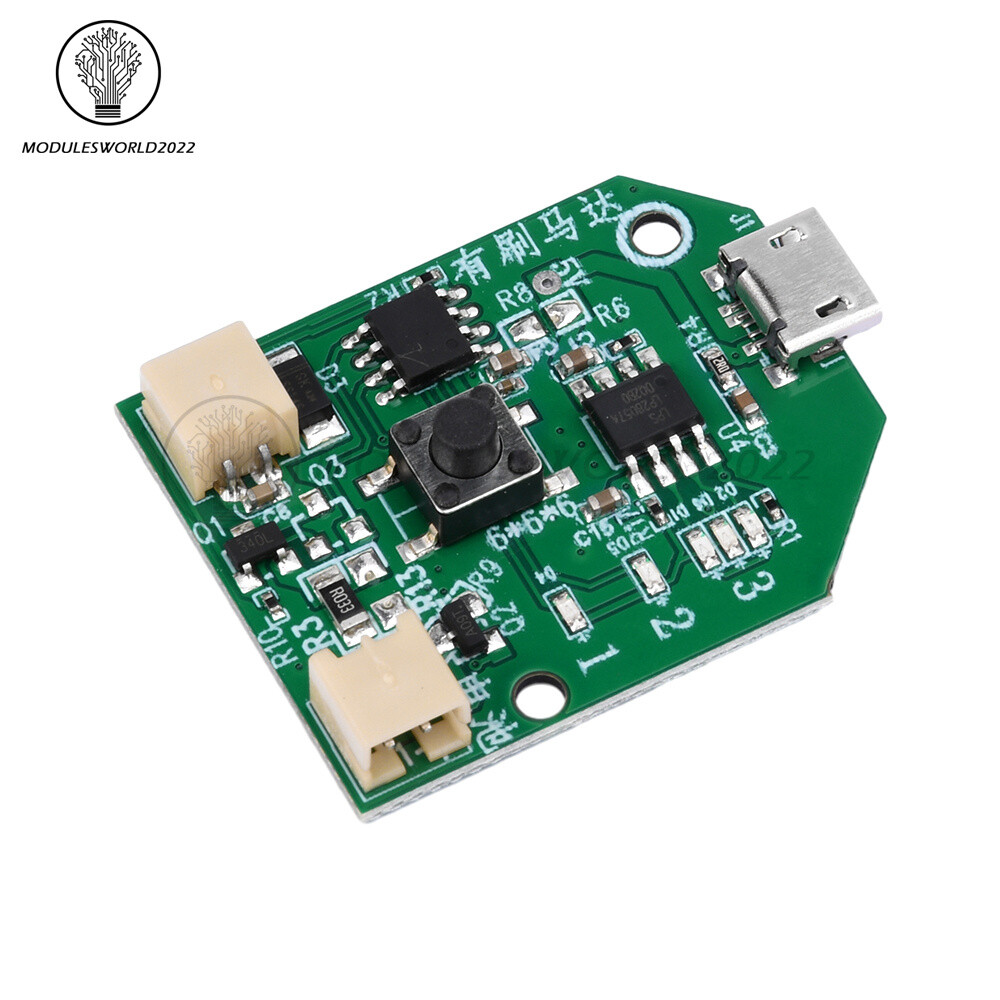 3.7V Universal USB Rechargeable Small Fan Circuit Board Mobile Fan Control Board