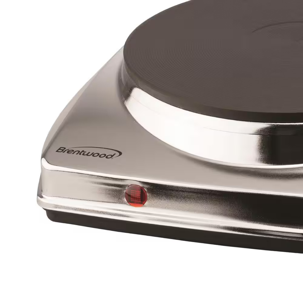 1000W Single Burner 10 in. Silver Electric Hot Plate Burner NEW- Free Shipping