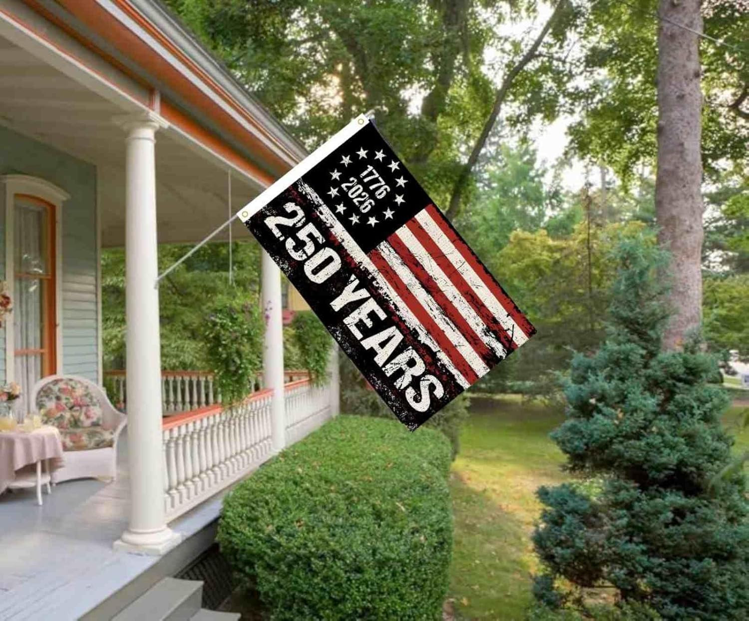 250 Years America Flag, 3X5 Ft, USA 250Th Anniversary Patriotic Design,1776-2026