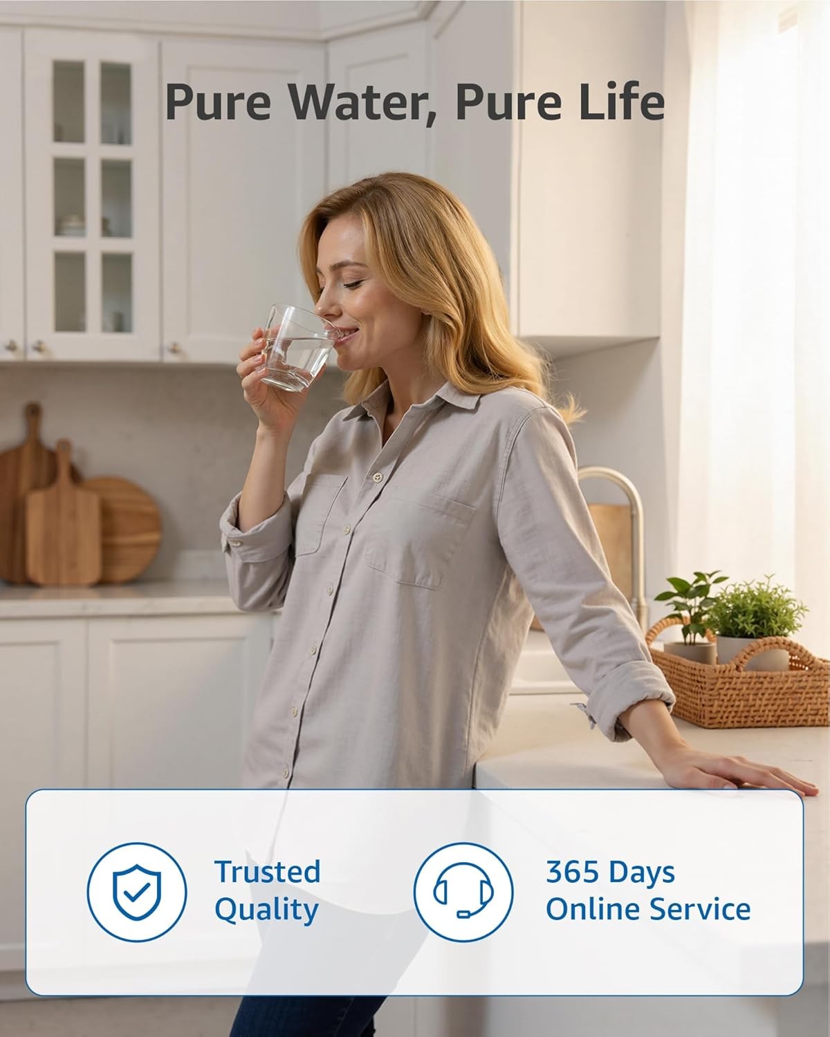 FilterLogic Pitcher Water Filter, Replacement for Brita Classic (6 packs)