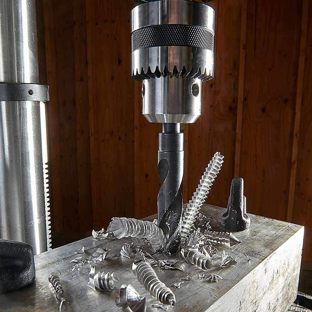 26mm Reduced Shank Drill Bit, 1/2” Shank High Speed Steel Twist Drill Bit HSS…