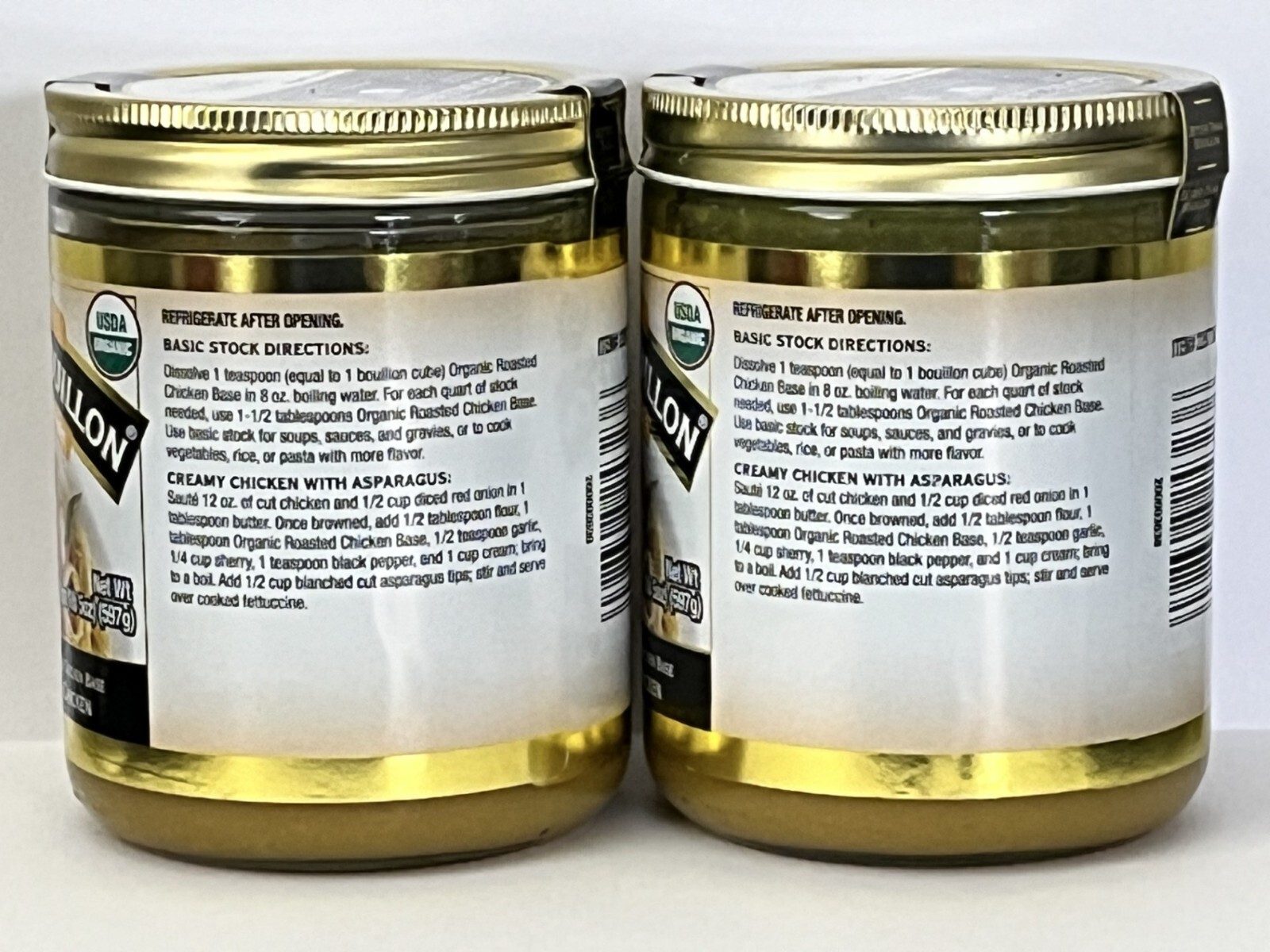 2-Better Than Bouillon Organic Roasted Chicken Base Reduced Sodium 21 oz Each