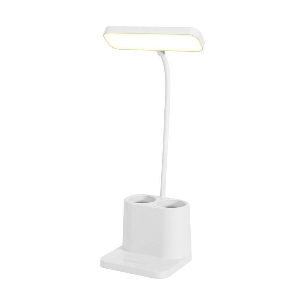 LED Desk USB Light Dimmable Bedside Reading Lamp Rechargeable Touch Control USA