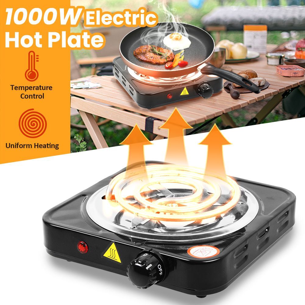2000W Portable Electric Single Double Burner Hot Plate Cooktop Countertop Stove