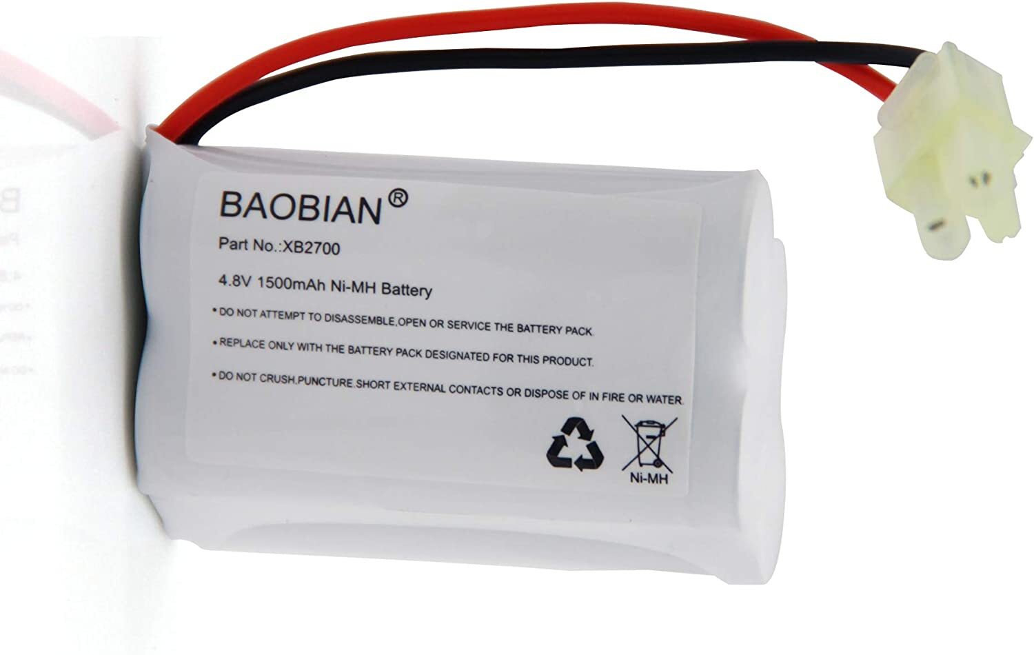 XB2700 Battery 1-Pack Replacement for Euro Pro Shark Vacuum Cleaner Sweeper New!