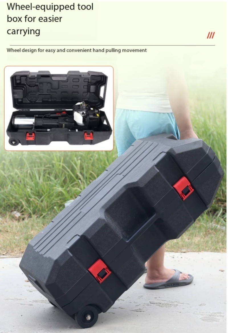 95 Octane Gas-Powered Pile Driver: A Portable, Electric Pile-Driving Tool