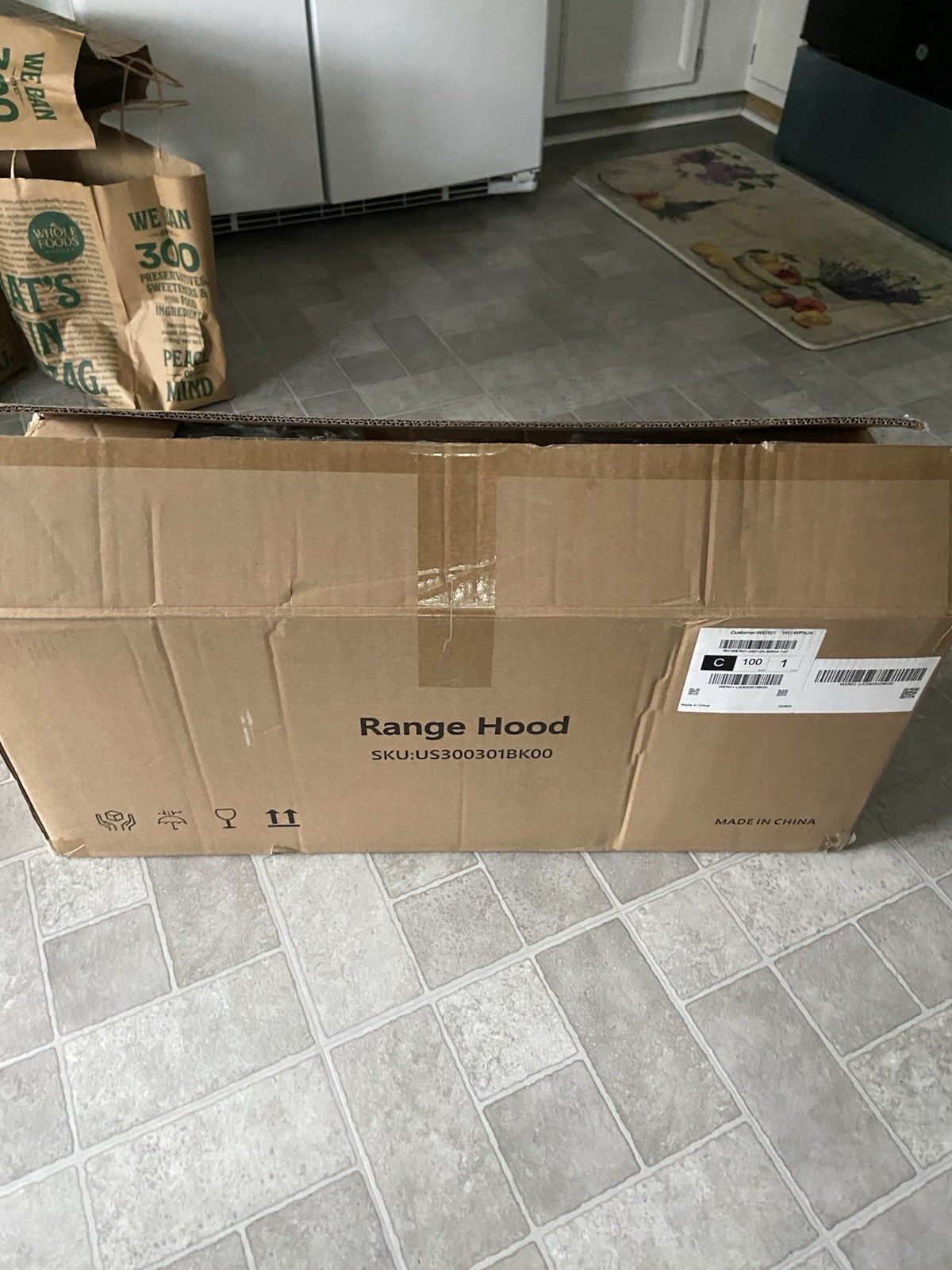 Open Box, 30 Inch Range Hood Built-in/insert, 750cfm Under Cabinet Range Hood