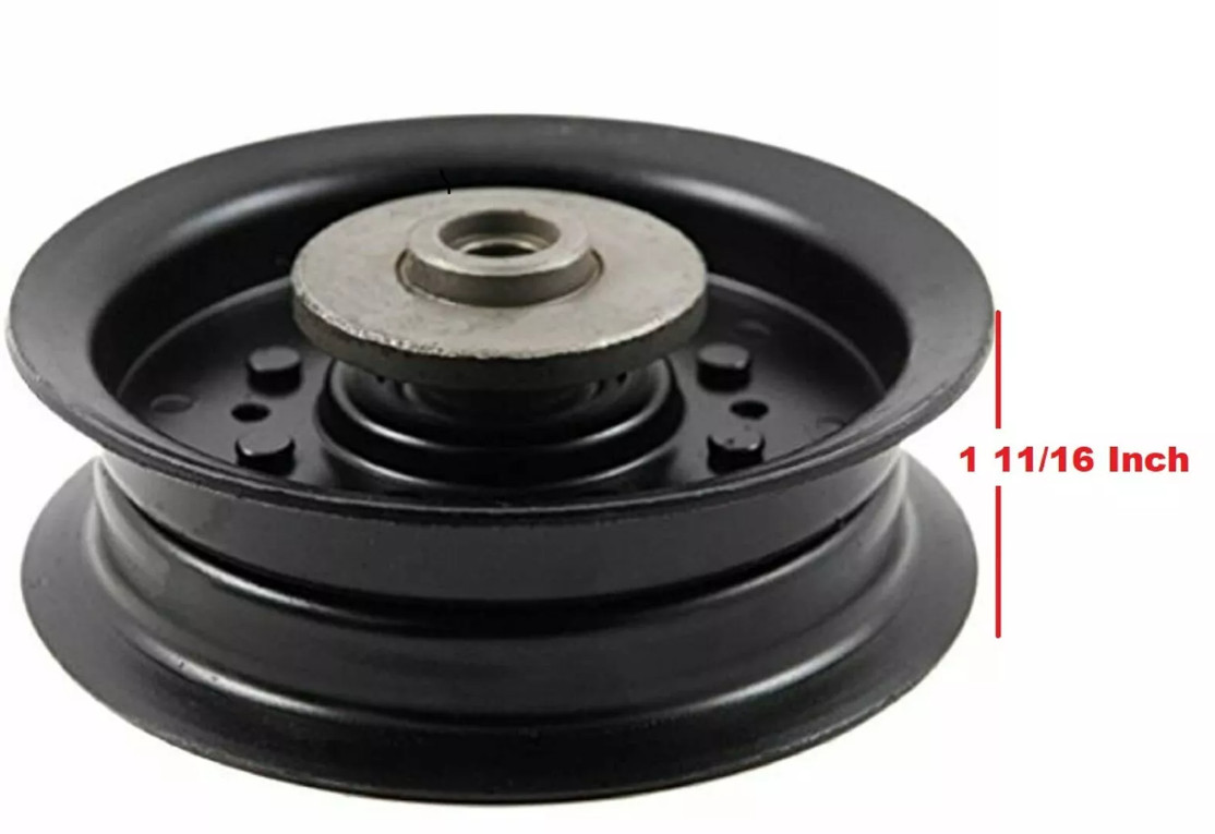Flat Idler Pulley 54″ For Husqvarna YTH26V54 YTH2754 Z254F Z254i YTH2454 54 Deck