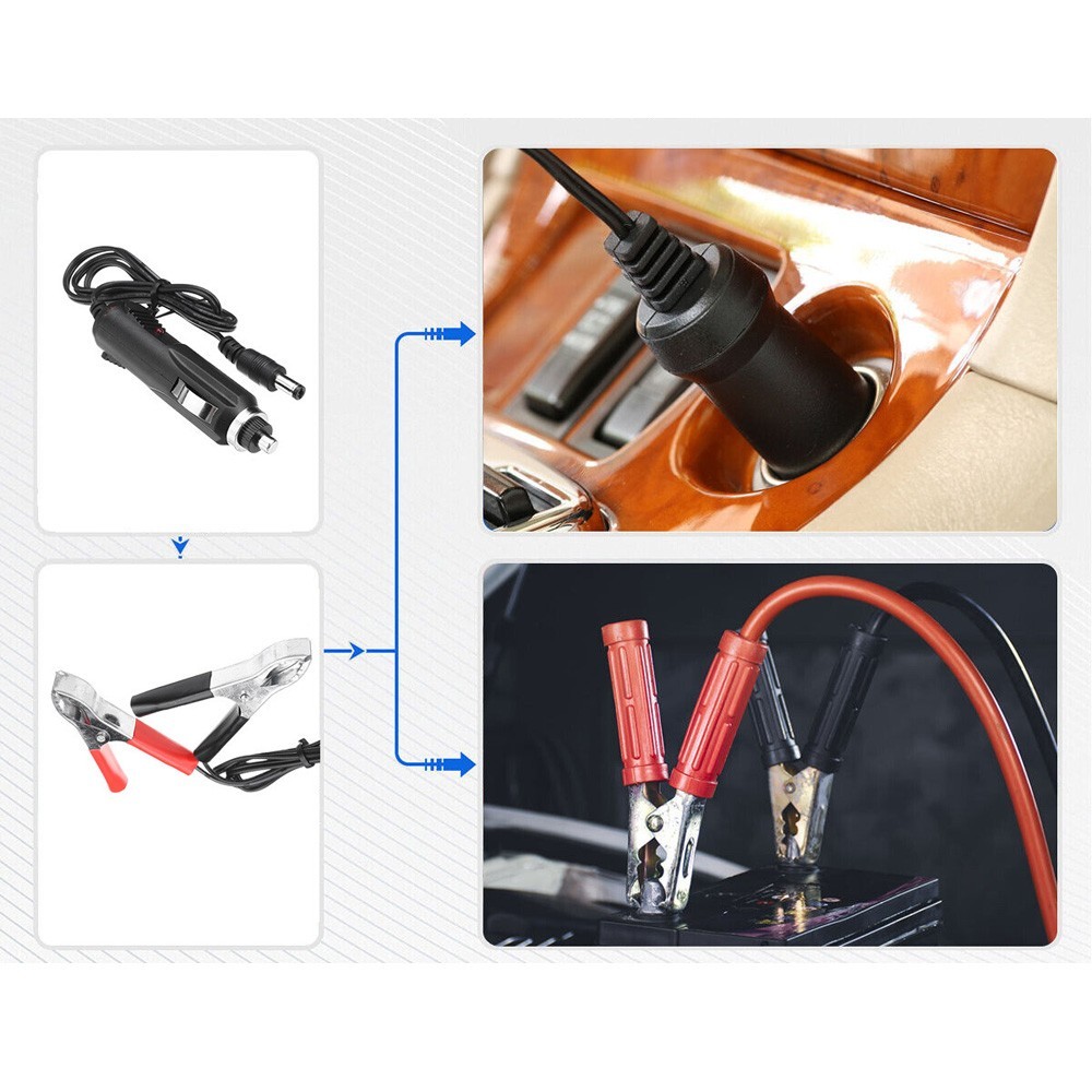 30W Solar Panel 12V Trickle Charger Battery Charger Kit Maintainer Boat Car RV