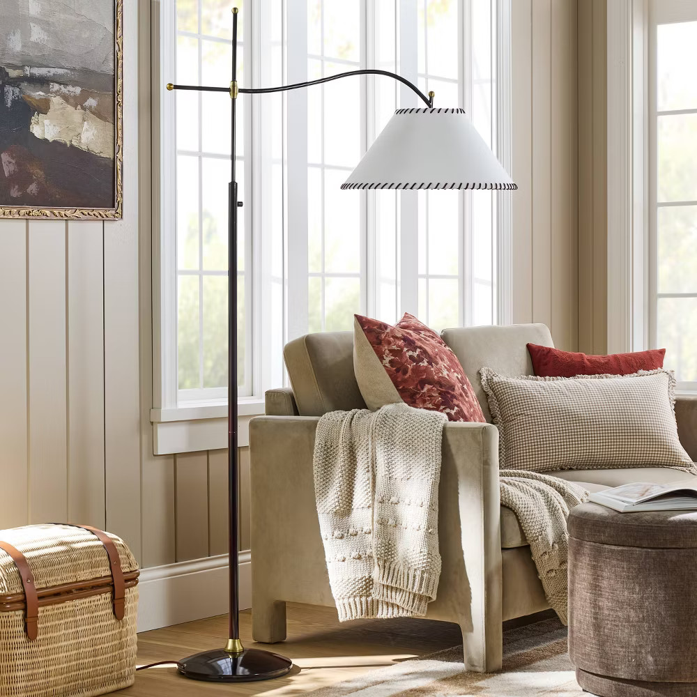 Floor Lamp Maroon – Threshold designed with Studio McGee