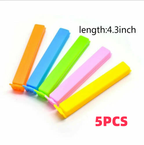 5Pcs Large Bag Clip Sealing Chip Clip Kitchen Storage Food Snack 4.3″