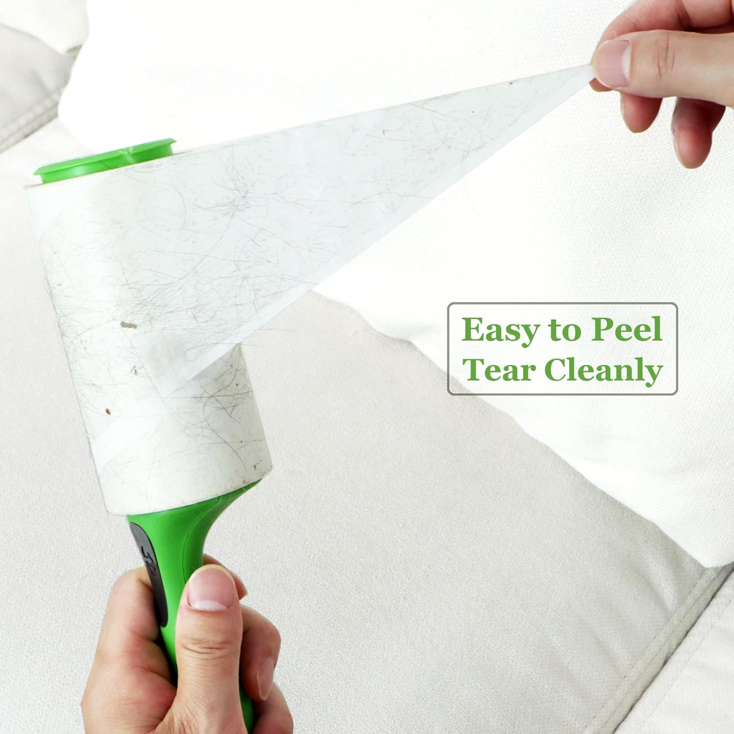 4.6 Inch Lint Roller Refills Compatible with Evercare Giant Lint Rollers and T H