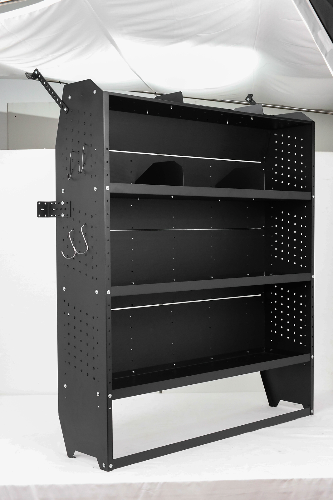 2Cargo Van Shelving Storage for Mid/High Roof Ford Transit 52”W x 60”H x 13”D