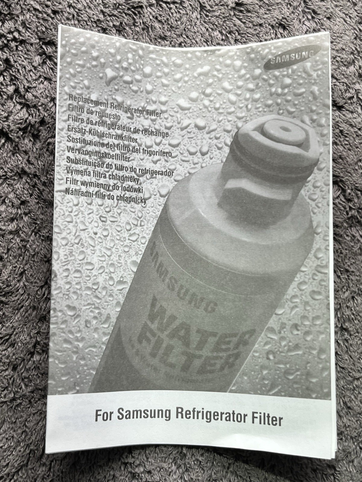 Samsung DA29-00020B HAF-CIN/EXP Refrigerator Ice & Water Filter Genuine New