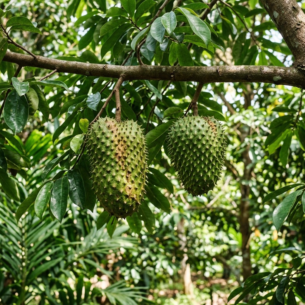 35 Pcs Soursop Tropical Fruit Seeds | Outdoor Garden Planting Seeds