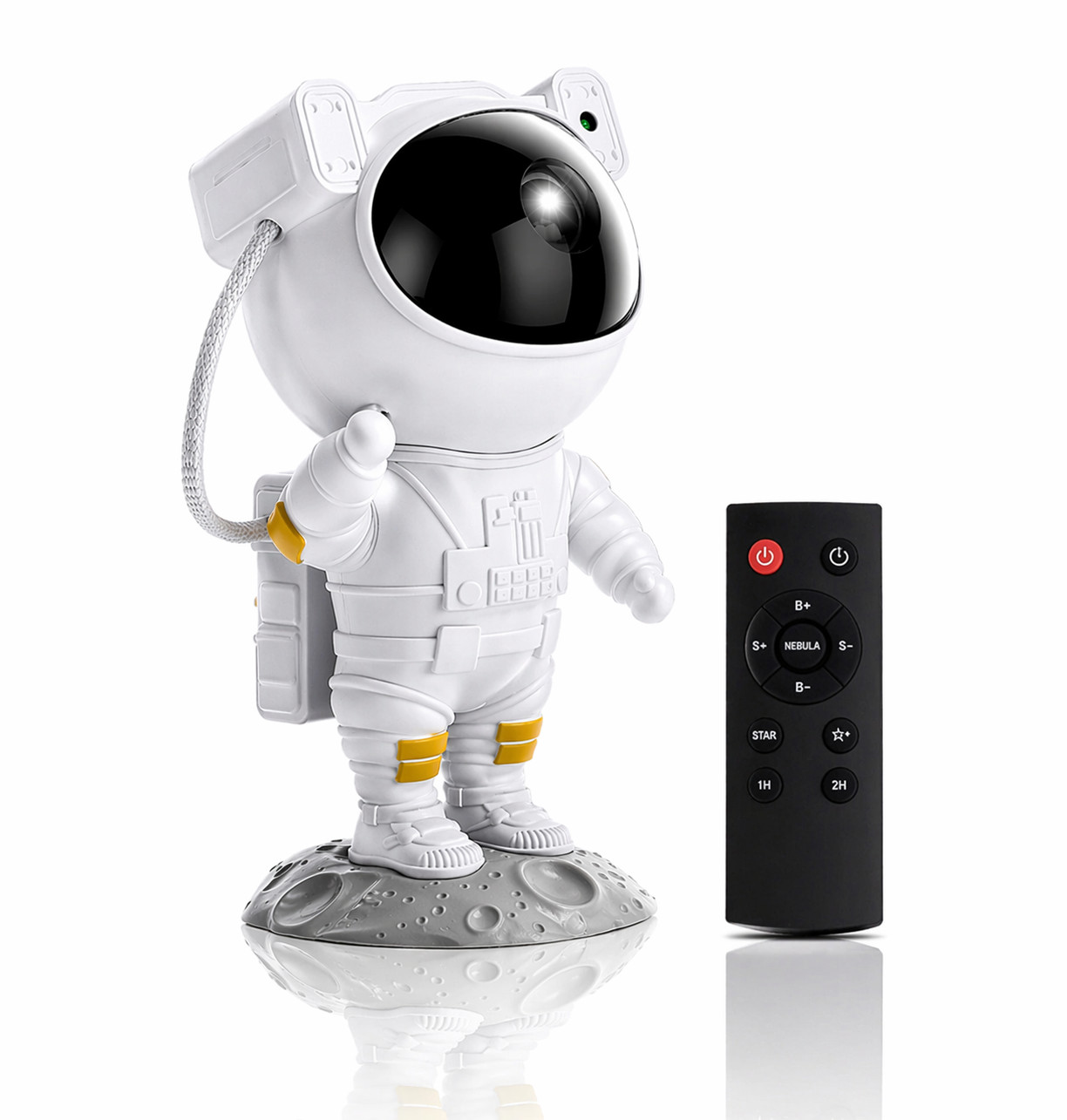 Astronaut Galaxy Star Projector Night Light LED Space Lamp 360° Remote Kids