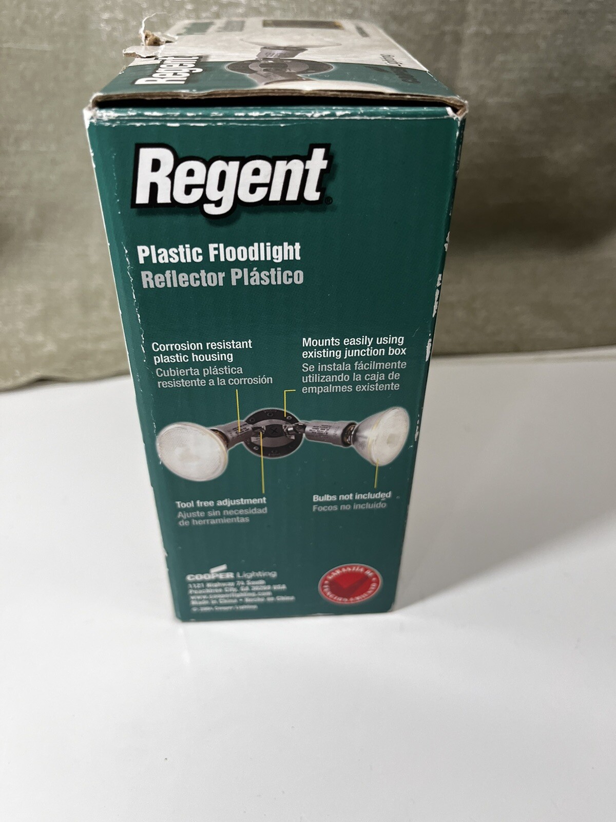 Regent Bronze FloodLight 120 Volts PWT 250
