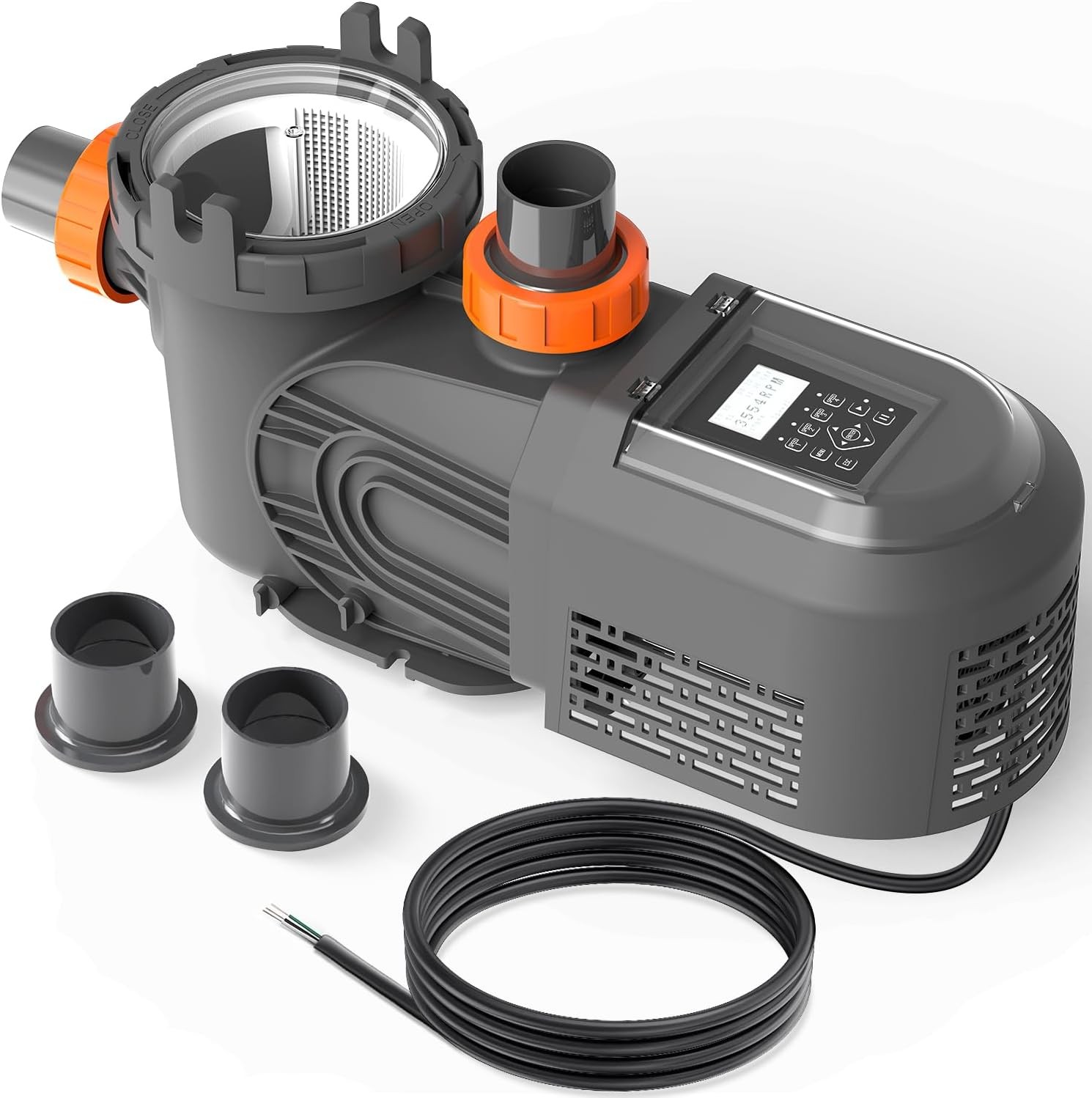 Varpoolfaye 1.8HP Inground Swimming Pool Pump Variable Speed Energy Saving 240v