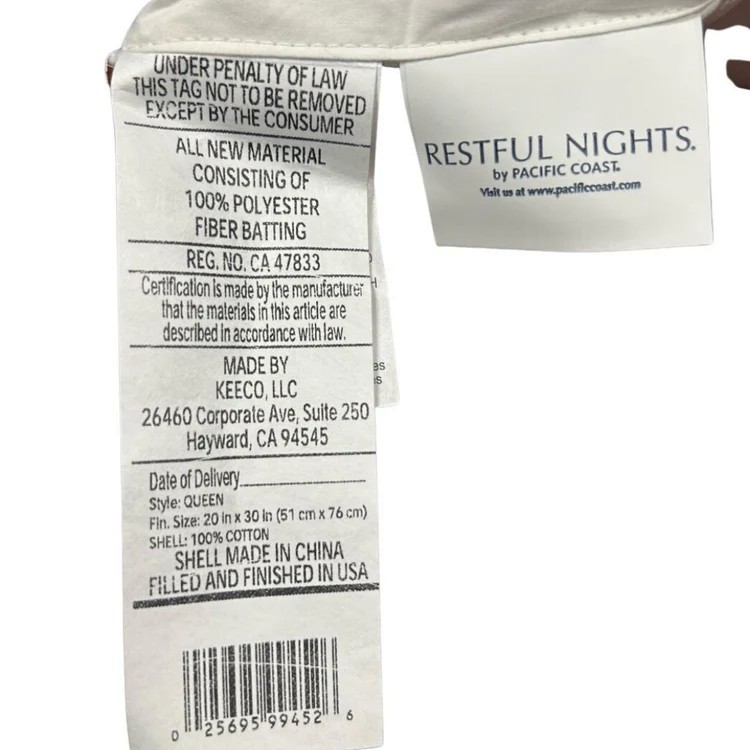 IHG Loves To Be Washed (4) KING FIRM Pillow – Featured at IHG Hotels Free Sheets