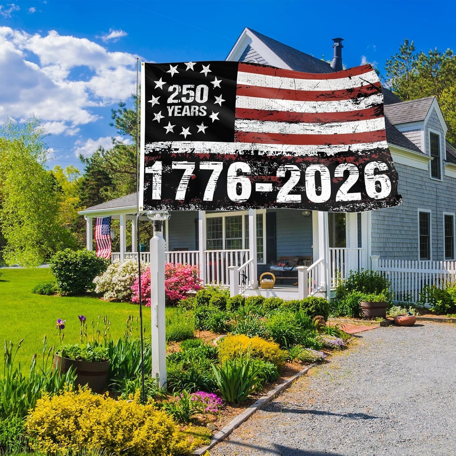 250 Years America Flag, 3X5 Ft, USA 250Th Anniversary Patriotic Design,1776-2026