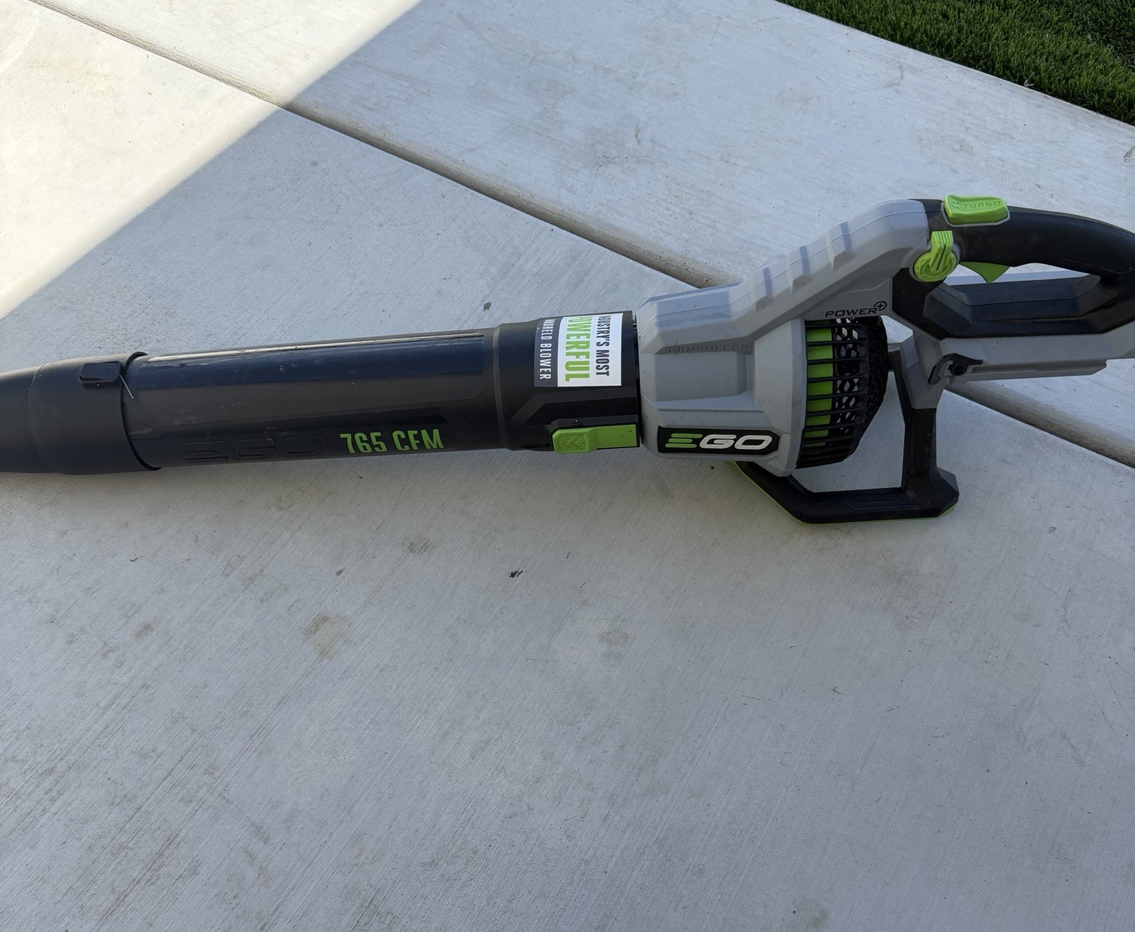 EGO Power+ LB7650 200 mph 765 CFM 56 VBattery Handheld Leaf Blower Tool Only
