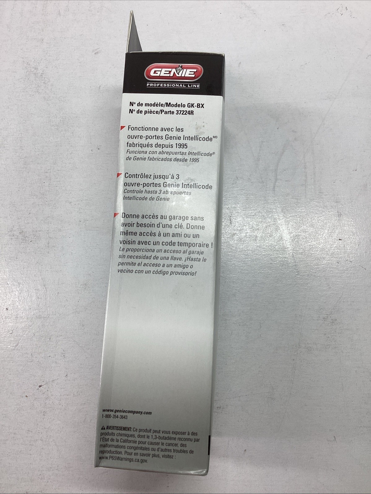 Genie Garage Door Opener Wireless Keyless Keypad 37224R