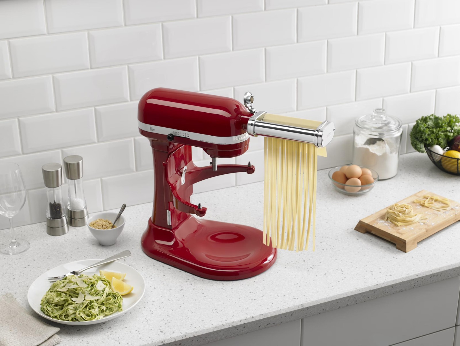 KitchenAid 3-Piece Pasta Roller and Cutter Set, Metal, KSMPRA, Attachment ONLY