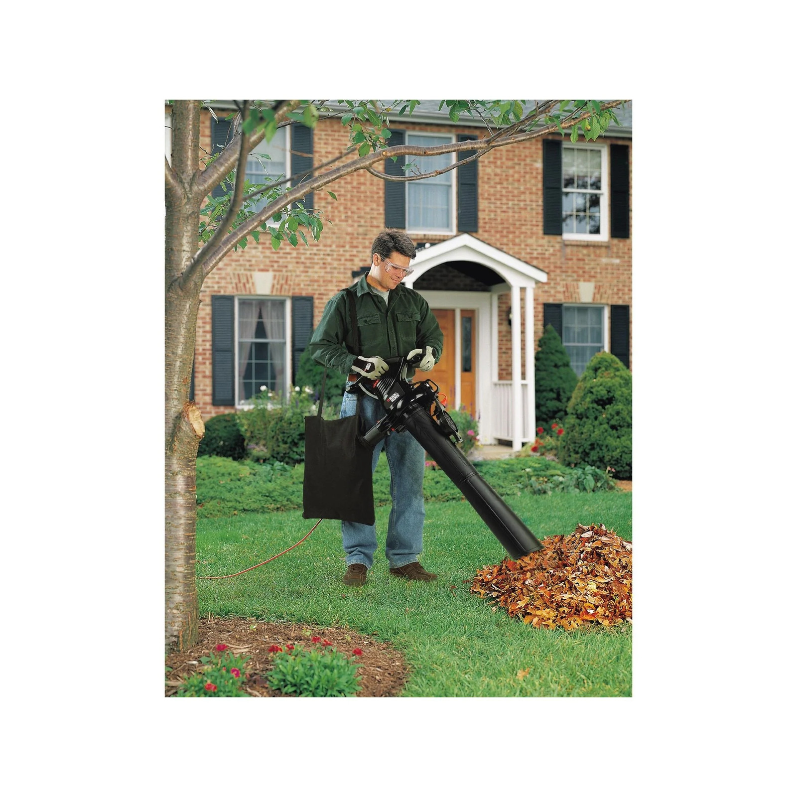 BLACK+DECKER 12 Amp Blower/Vacuum/Mulcher – BV3100