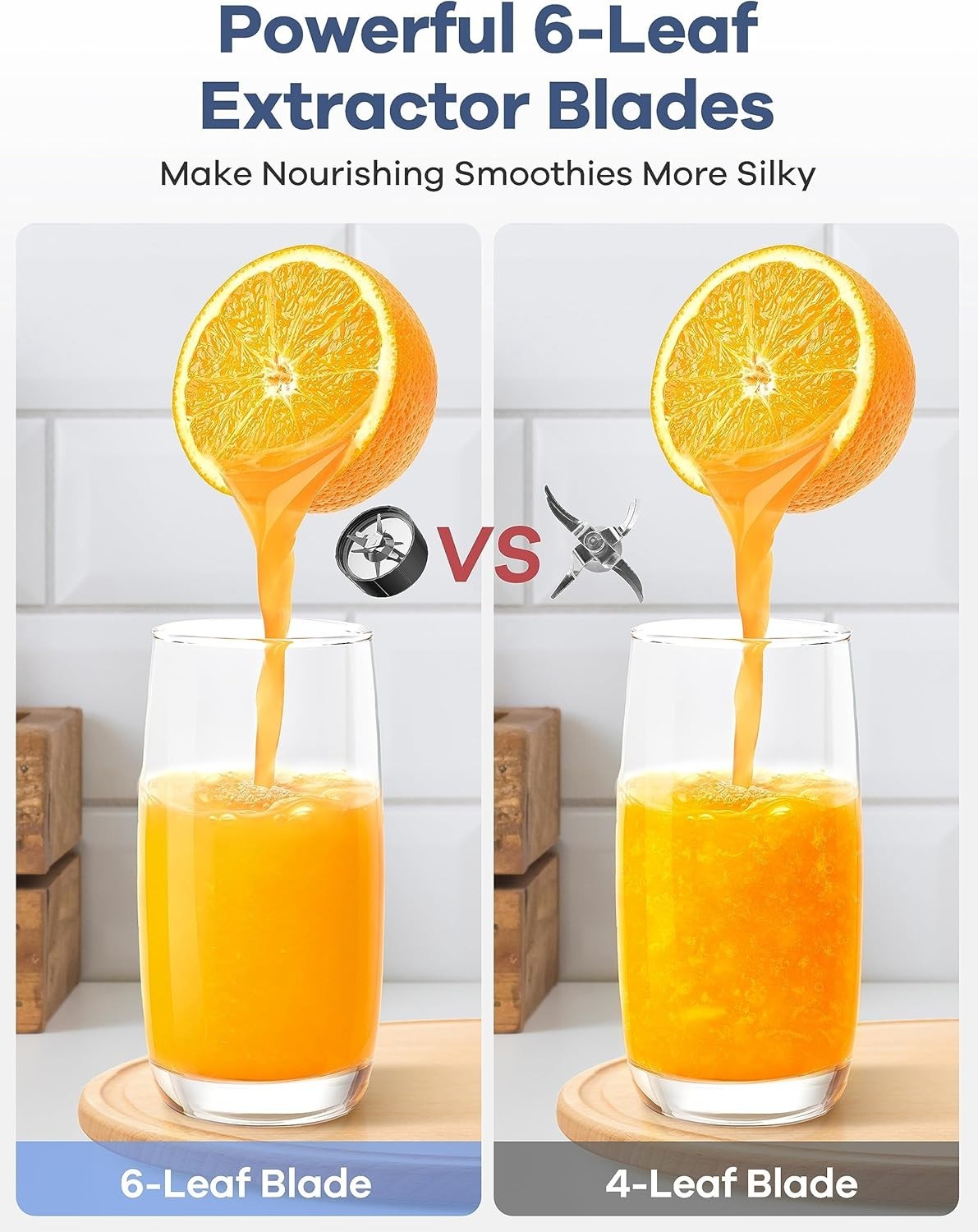 Easy Cleaning Smoothie Blender with Dishwasher Safe Parts