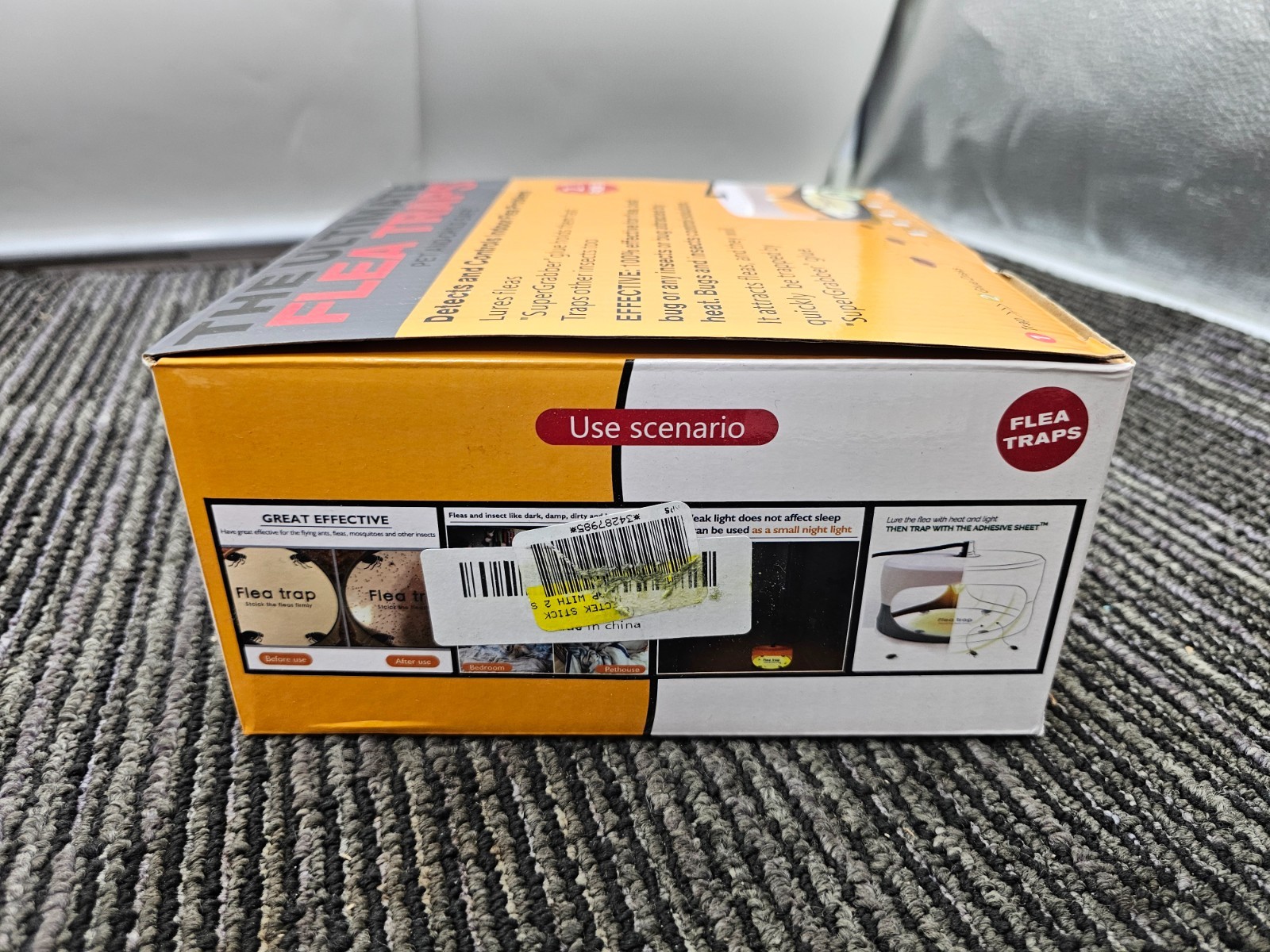 (QTY 2) Ultimate Flea Traps Indoor Flea Light Pest Control Pet & Child Safe