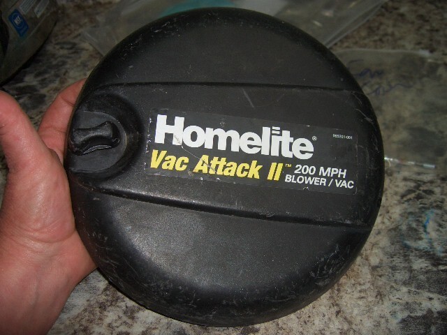 Homelite 30cc 200mph vac attack 2 fan cover blower part only Bin 291