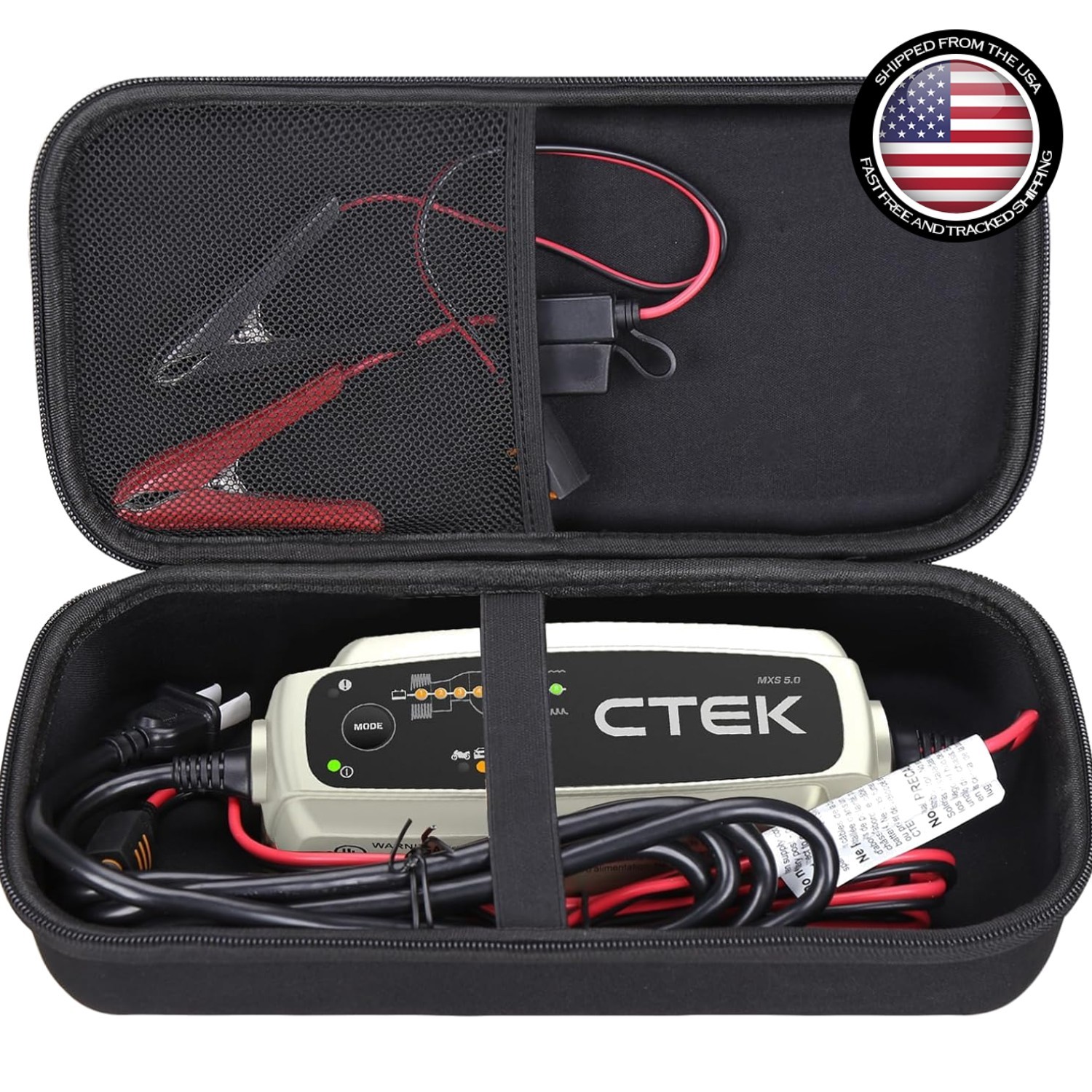 CTEK 40-206 MXS 5.0 Battery Charger Case – Fully Automatic Battery Charger