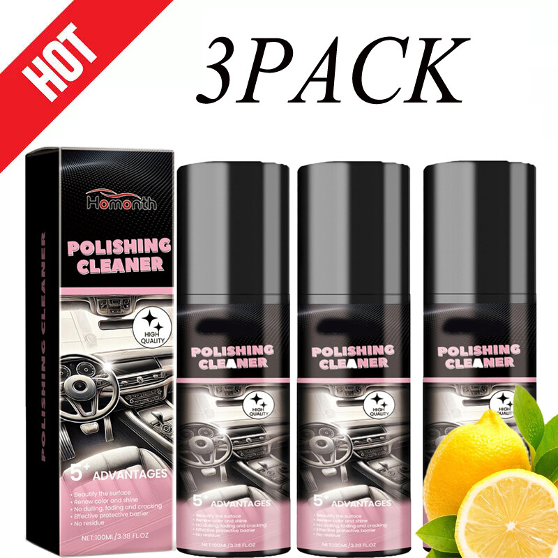 Car Interior Cleaner, Vehicle Interior Polish | Interior Detailer Spray-2025 NEW