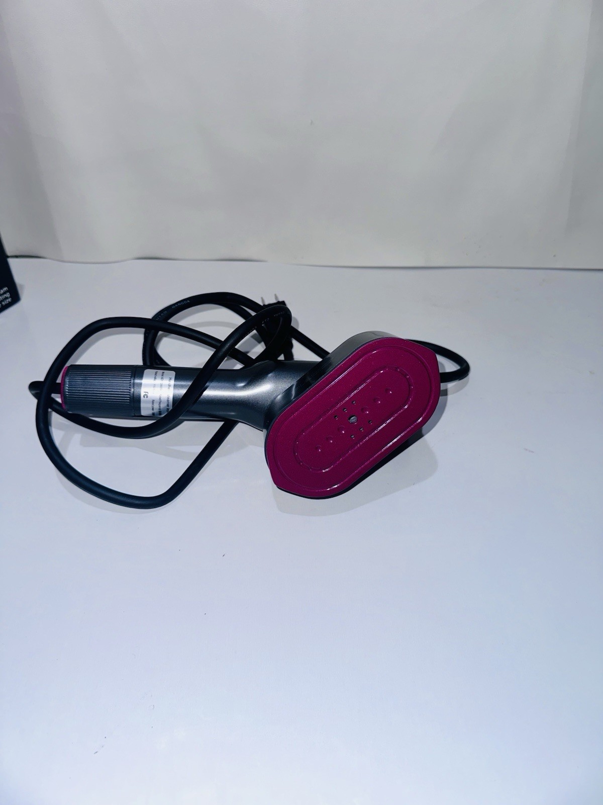 Dr Flash 2 in One Travel Garment Steamer.New Open Box.Strong Steam.Black LED