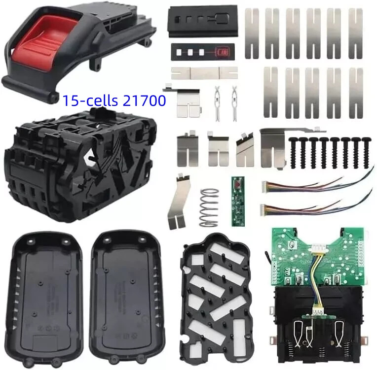Plastic Replacement Case Kit for DeWalt 20V DCB200, 60V Flexvolt Battery DCB609