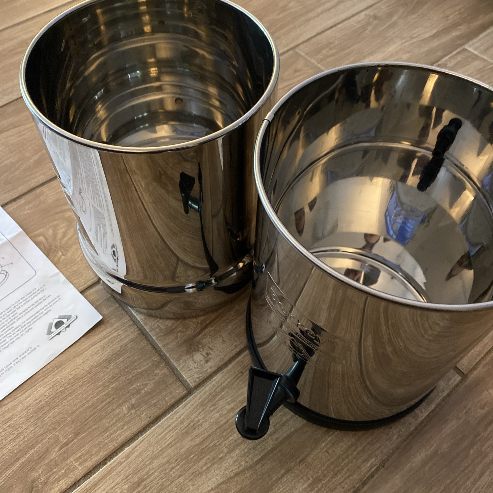 Berkey Water Filter W/ Filters Pre Owned AS-IS NOT COMPLETE READ
